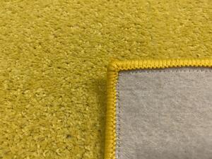 Betap koberce Kusový koberec Eton 2019-502 žltý štvorec - 120x120