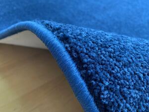 Vopi koberce Kusový koberec Eton Exklusive tmavo modrý štvorec - 60x60 cm