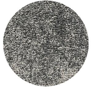 Vopi koberce Kruhový koberec Udine taupe - 57x57 (průměr) kruh cm