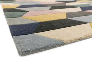 Asiatic London koberce Ručne všívaný kusový koberec Funk honeycomb / pastel - 70x200