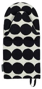 Marimekko Kuchynská chňapka Räsymatto, čierno-biela