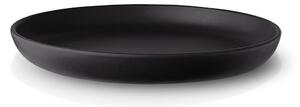 Čierny kameninový tanier Eva Solo Nordic, 17 cm
