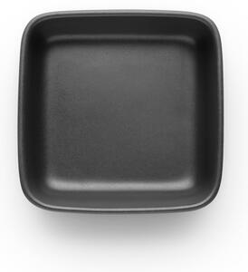 Čierny kameninový servírovací tanier Eva Solo Nordic, 11 x 11 cm