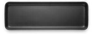 Čierny kameninový servírovací tanier Eva Solo Nordic, 37 x 13 cm