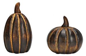 Dekorácia tekvice z mangového dreva PUMPKIN BROWN- rôzne varianty
