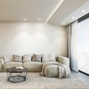 Ideal Lux 319667 GAME TRIMLESS ROUND zápustné svietidlo LED D100mm 11W 1100/940lm 3000K IP40 biela
