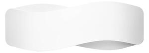 Nástenné svietidlo Tila, 1x biele kovové tienidlo, (40 cm)