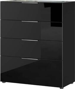 KOMODA, čierna, 83/102/42 cm Premium Living - Obývacie zostavy