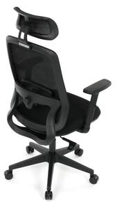Kancelárska stolička čierna KA-S2176 BK