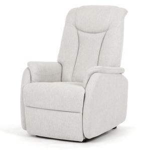 Polohovacie kreslo béžové, elektrické TV-L8963 CRM2