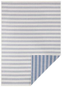 Mujkoberec Original Kusový koberec Nora 103747 Blue, Creme – na von aj na doma - 80x150 cm