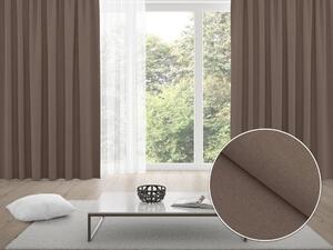 Biante 100% zatemňovací záves Blackout BKR-504 Hnedý - šírka 140 cm 140x140 cm