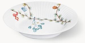 Ručne vyrobené porcelánové hlboké taniere Hammershøi, 4 ks