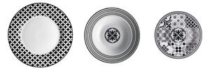 18-dielna súprava porcelánových tanierov Brandani Alhambra