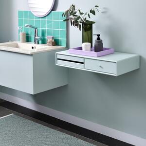 Woodio Umývadlo Unit80, biele polar / integrované