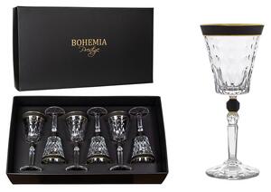 BOHEMIA PRESTIGE CONTE MODERN POHÁR NA VÍNO 260ML SADA 6 KS