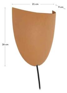 NIBLA nástenná lampa Terakota
