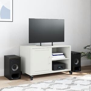 TV skrinka biela 68x39x43,5 cm oceľ