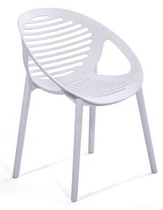Biela záhradná stolička Essentials Joanna