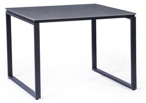 Sivý záhradný stôl Selection Strong, 100 x 100 cm