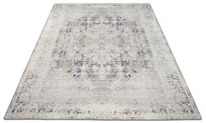 Hanse Home Collection koberce akcia: 80x150 cm Kusový orientálny koberec Chenille Rugs Q3 104771 Cream-Grey - 80x150 cm