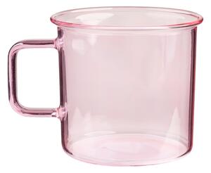 Muurla Hrnček Glass 0,35l, ružový