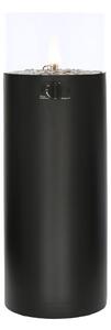 Plynový lampáš COSI Pillar, kov čierny ~ Ø36 x výška 106 cm