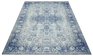 Hanse Home Collection koberce Kusový orientálny koberec Chenile rugs Q3 104800 Blue - 80x150 cm