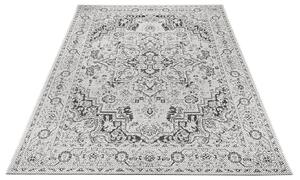 Hanse Home Collection koberce Kusový orientálny koberec Flatweave 104806 Cream / Black – na von aj na doma - 80x150 cm