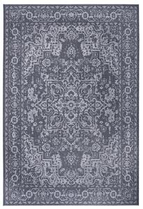 Mujkoberec Original Kusový orientálny koberec Flatweave 104809 Grey / Cream – na von aj na doma - 120x170 cm