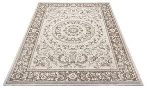 Hanse Home Collection koberce Kusový orientálny koberec Flatweave 104811 Cream / Light-brown - 80x150 cm