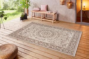 Hanse Home Collection koberce Kusový orientálny koberec Flatweave 104811 Cream / Light-brown - 80x150 cm