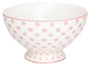 Ružová porcelánová miska na polievku Green Gate Laurie, ø 15 cm