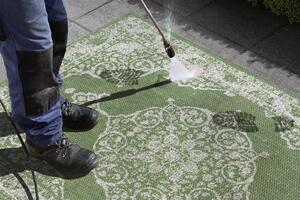 Hanse Home Collection koberce Kusový orientálny koberec Flatweave 104820 Green / Cream - 80x150 cm