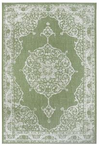 Hanse Home Collection koberce Kusový orientálny koberec Flatweave 104820 Green / Cream - 80x150 cm