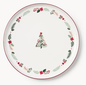 Porcelánový vianočný servírovací tanier Eve