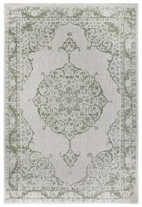 Hanse Home Collection koberce Kusový orientálny koberec Flatweave 104819 Cream / Green – na von aj na doma - 80x150 cm