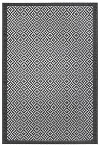 Mujkoberec Original Kusový koberec Flatweave 104822 Black / Grey – na von aj na doma - 80x150 cm