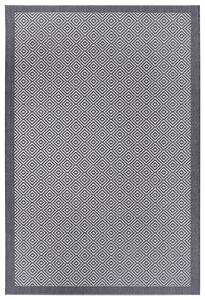 Mujkoberec Original Kusový koberec Flatweave 104823 Silvergrey / Cream – na von aj na doma - 120x170 cm