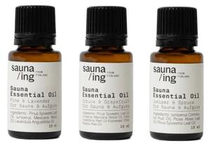 Set vôní do sauny sauna/ing 3x15ml / darčekový box