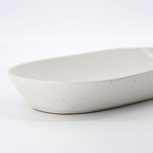 Keramický servírovací tanier Pion Grey/White 38 cm