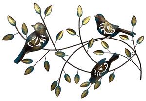 Dekorácia vtáky na vetve hárok 66 x 49 cm Prodex 3053