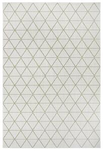 Hanse Home Collection koberce Kusový koberec Flatweave 104835 Cream / Green – na von aj na doma - 120x170 cm