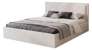 Čalúnená posteľ SOAVE rozmer 140x200 cm Tmavosivá