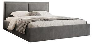 Čalúnená posteľ Soave II rozmer 160x200 cm Sivá I