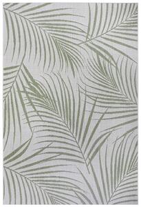 Mujkoberec Original Kusový koberec Flatweave 104849 Cream / Green – na von aj na doma - 160x230 cm