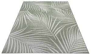 Hanse Home Collection koberce Kusový koberec Flatweave 104850 Green / Cream – na von aj na doma - 120x170 cm