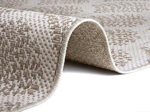 Mujkoberec Original Kusový koberec Flatweave 104863 Cream / Light-brown – na von aj na doma - 160x230 cm