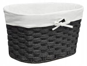 Erga Verona MO, univerzálny košík 35x24x16 cm, čierna, ERG-SEP-10KOSVER35MOB
