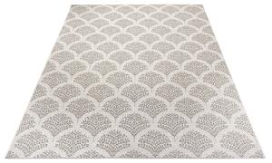 Mujkoberec Original Kusový koberec Flatweave 104863 Cream / Light-brown – na von aj na doma - 80x150 cm